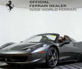 2014 FERRARI 458 SPIDER