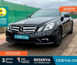 MERCEDES CLASSE E E 250 MERCEDES-BENZ CLASE E E 250 CDI BLUE EFFICIENCY