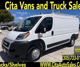 2021 RAM PROMASTER 1500 136 WB 3DR LOW ROOF CARGO VAN CARGO VANS AND T