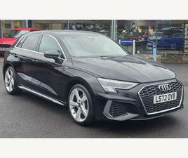 AUDI A3 SPORTBACK 40 TFSI E 1.4 TFSIE 40 S LINE SPORTBACK S TRONIC EURO 6 (START/STOP) 5DR 13KWH