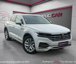 VOLKSWAGEN TOUAREG VOLKSWAGEN TOUAREG 3.0 TDI 286CH TIPTRONIC 8 4MOTION CARAT EXCLUSIVE SUIVI VOLKSWAGEN SIEGE VENTILÉ GARANTIE 12 MOIS