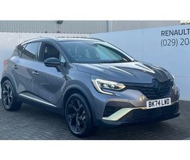 RENAULT CAPTUR E-TECH RENAULT CAPTUR RENAULT CAPTUR 1.6 E-TECH HYBRID 145 ENGINEERED 5DR AUTO