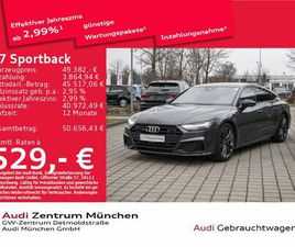 AUDI A7 SPORTBACK 50 TFSI E QU. 2X S LINE LASER/AHK/N