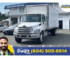 2020 HINO 338 24' BOX + LIFTGATE + HYDRAULIC *SAFETY INSPECTED