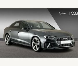 AUDI A4 2.0 TDI 35 BLACK EDITION S TRONIC EURO 6 (START/STOP) 4DR