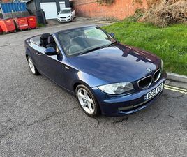 2.0 118D SPORT CONVERTIBLE 2DR DIESEL MANUAL EURO 5 (143 PS)