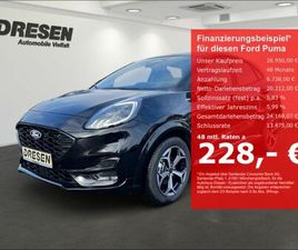 FORD PUMA ST-LINE 1.0 MHEV AUTOMATIK+ALLWETTER+360°