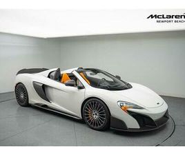 MC LAREN 675LT SPIDER 2016 MCLAREN 675LT SPIDER