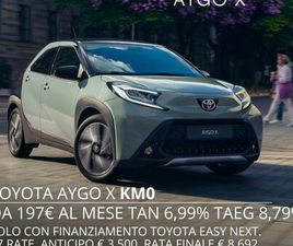 TOYOTA AYGO X TOYOTA AYGO X 1.0 VVT-I 72 CV 5P. UNDERCOVER S-CVT NUOVA A CAGLIARI