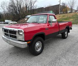 DODGE D SERIES 1991 DODGE D250 W250 W250 SWEPTLINE 131 WB 4WD