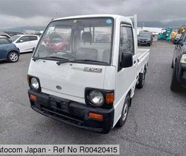 SUBARU SAMBAR #40 1991 SUBARU SAMBAR DUMP, 4X4, EXTRA LOW
