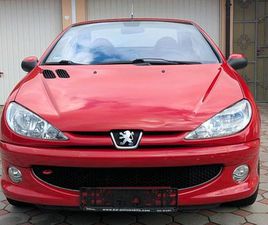 PEUGEOT 206 CC PEUGEOT 206 CC IN ROT! FERRARI
