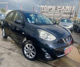 NISSAN MICRA NISSAN MICRA IV PHASE 2 1.2 80CH CONNECT ÉDITION * 4CV * 1 ÈRE MAIN * CRIT'AIR 1 * GPS TEL JANTES ALU REGULATEUR RADAR * 97478 KMS