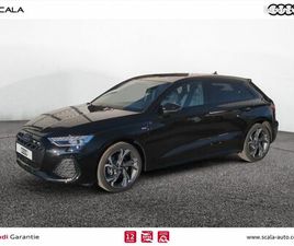 AUDI A3 SPORTBACK 40 TFSI E AUDI A3 SPORTBACK TFSI E HYBRIDE RECHARGEABLE 204 S TRONIC 6 S LINE