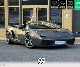 LAMBORGHINI GALLARDO SPYDER 5.0 V10 520CH LIFT CAMERA LIVRAISON CREDIT REPRISE