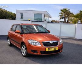 SUPERBE SKODA FABIA 1.2 CLASSIC 73100 KMS PREMIERE MAIN CARNET D'ENTRETIENS COMPLET CLIM ISOFIX