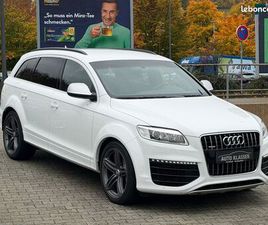AUDI Q7 AUDI Q7 6.0 V12 TDI 500CH - CARNET ENTRETIEN - AUDI EXCLUSIVE - CÉRAMIQUE - CARBON - BOSE - ATTELAGE - 199 987KM
