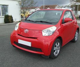 TOYOTA IQ² 68 VVT-I * 4 CV, BERLINE, ESSENCE, 12/2009, 97 813 KM, 2 PORTES AVEC HAYON, MANUELLE, 5 490 , RÉVISÉ, BON ÉTAT GÉNÉRAL, VÉHICULE EN ARRIVAGE, CONTACT