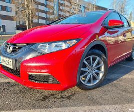 HONDA CIVIC TOURER TOURER DIESEL. TALOUDELLINEN & VARMA. JUURI KATSASTETTU. MYÖS VAIHTO.
