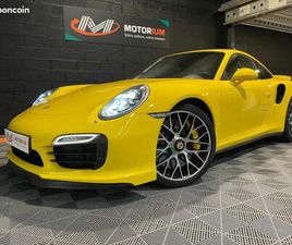 PORSCHE 911 TURBO S 3.8L - 560 - PDK 991.1 - PACK CARBONE/ BURMEISTER/ SUIVI COMPLET/ TVA RECUPERABLE ...