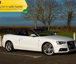2016 AUDI A5 2.0 TDI S LINE (190PS) CABRIOLET 2D MULTITRONIC