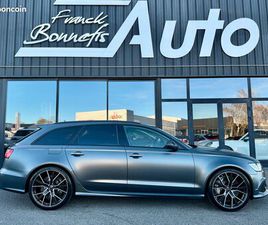 AUDI A6 AVANT RS6 PERFORMANCE AUDI RS6 PERFORMANCE 4.0 V8 TFSI 605 CH QUATTRO / FREINS CERAMIQUE / BANG&OLUFSEN 3D / CAMÉRA 360° / APPLE CARPLAY