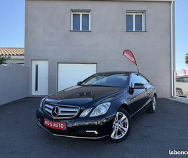 MERCEDES CLASSE E COUPE E 220 MERCEDES CLASSE E COUPE 220 CDI BE EXECUTIVE