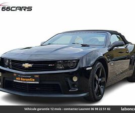 CHEVROLET CAMARO CABRIOLET RS CHEVROLET CAMARO RS TOUT COMPRIS HORS HOMOLOGATION 4500E