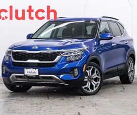 KIA SELTOS 2021 KIA SELTOS SX TURBO AWD W/ APPLE CARPLAY & ANDROID AUTO, HE