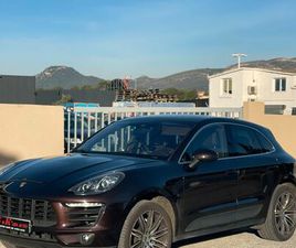 PORSCHE MACAN S PORSCHE MACAN 3.0 V6 PDK 340 CV BOÎTE AUTO - JAMAIS ACCIDENTÉ - COULEUR RARE- CARNET ENTRETIEN PORSCHE - AUCUN FRAIS À PRÉVOIR - JANTES 21 - COFFRE ÉLEC - DÉTEC