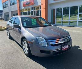 FORD FUSION 2006 FORD FUSION SE, 2.3L 4CYL AUTOMATIC TRANSMISSION, ONE OWNER