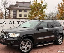 JEEP GRAND CHEROKEE 3.0 OVERLAND 241CH - ATTELAGE - TOIT OUVRANT - SIÈGES CHAUFFANTS