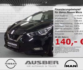 NISSAN MICRA TEKNA 360°KAMERA NAVI GANZJAHRESREIFEN BOS
