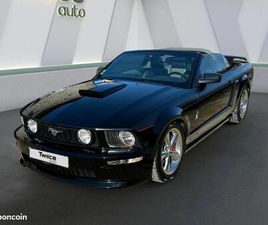 FORD MUSTANG CABRIOLET - V8 4.6 300 - GT / CS - ECHAPPEMENT MBRP - GARANTIE 12 MOIS