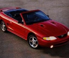 USED 1997 FORD MUSTANG SVT COBRA