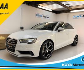 AUDI A3 BERLINA 1.4 TFSI SE SPORT PLUS PETROL AUTOMATIC // JUST 77000 KMS FROM NEW // STUNNING CAR THROUGHOUT // BLUETOOTH MEDIA // UPGRADED ALLOYS // FULL PARK ASSIST // REVER