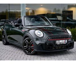 MINI CABRIO JOHN COOPER WORKS YOURS TRIM-REBEL GREEN-CARPLAY-CAMERA-HUD-H/K-AUTO
