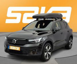 VOLVO XC40 RECHARGE VOLVO XC40 RECHARGE TWIN ULTIMATE AUT ** TULOSSA / VETOKOUKKU / H/K / PANORAMA / 360 / ILP / SPORTTIPENKIT / PILOT ASSIST **