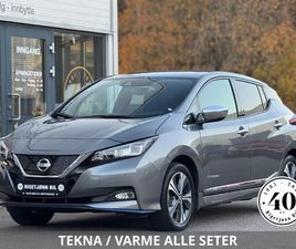 NISSAN LEAF E+ 62KWH E+, TEKNA, SKINN, BOSE, ACC, 360 KAMERA
