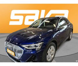 AUDI E-TRON SPORTBACK S SPORTBACK EDITION S LINE 55 QUATTRO ** TULOSSA / YÖNÄKÖ / B&O / VETOKOUKKU / PANORAMA / 360 / ILMA-ALUSTA **