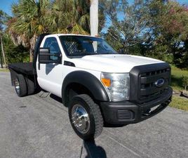 2012 FORD SUPER DUTY F-550 DRW 4WD REG CAB 141 WB 60 CA XL