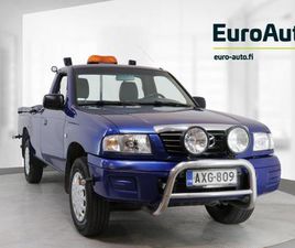 MAZDA B2500 TD 4X4 PICKUP/ MOOTTORI VAIHDETTU/ JAKOHIHNA VAIHDETTU/ VILKKUVALO/ LISÄVALOT/ KOUKKU/ KAHDET RENKAAT/