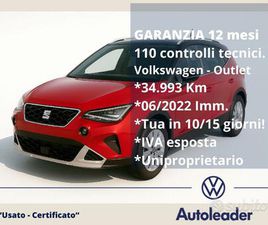 SEAT ARONA 1.0 TGI XPERIENCE SOLI 34MILA KM