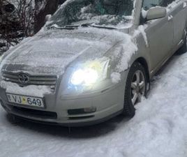 TOYOTA AVENSIS TOYOTA AVENSIS