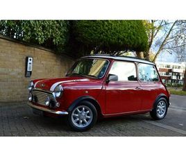 1999 ROVER MINI ROUGE MANUEL, 4 VITESSES CONDUITE À DROIT...