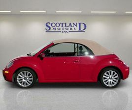 VOLKSWAGEN NEW BEETLE CABRIOLET USED 2008 VOLKSWAGEN NEW BEETLE SE