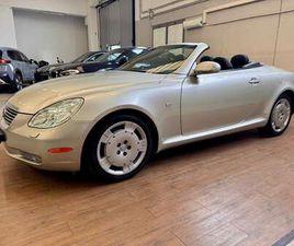 LEXUS SC SC 430 285CV 4.3 V8 UNICO PROPRIETARIO STRA FULL STUPENDA