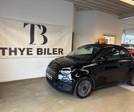 FIAT 900 2022 FIAT 500 500-E ICON C AUT 2D 59.000 KM KR 122.900