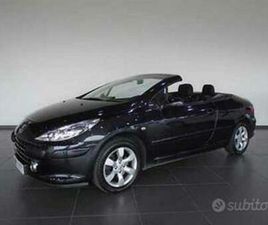 PEUGEOT 307 CC PEUGEOT 307 CC 1.6 16V TECNO CABRIO CABRIOLET GPL
