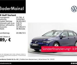 VOLKSWAGEN GOLF SW VW GOLF VARIANT 2.0 TDI LIFE NAVI LED SHZ ALU ACC